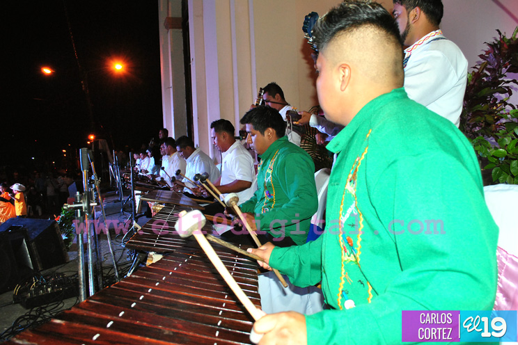 Homenajean en Masaya a los hermanos Palacios, pioneros de la Marimba
