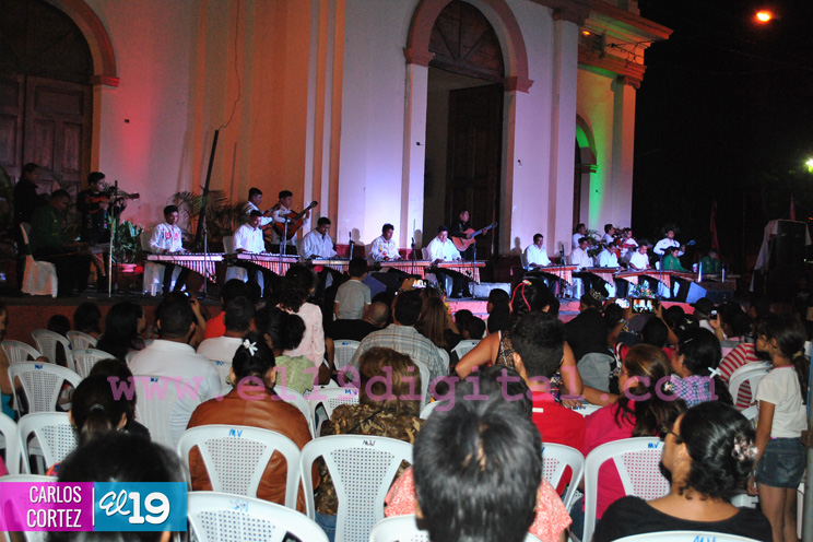 Homenajean en Masaya a los hermanos Palacios, pioneros de la Marimba