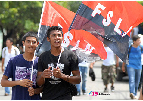 Combatientes históricos y juventud sandinista conmemoran repliegüito de Ducualí