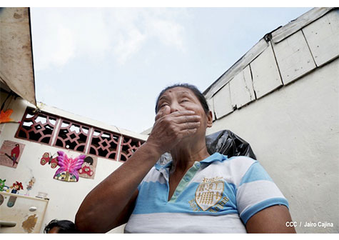Familias afectadas por fuertes vientos en Masaya narran historia de terror