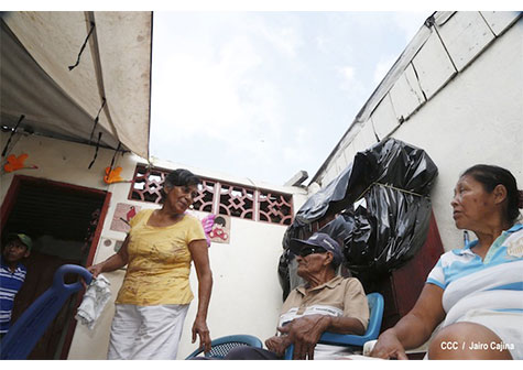Familias afectadas por fuertes vientos en Masaya narran historia de terror