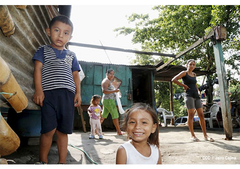 Familias afectadas por fuertes vientos en Masaya narran historia de terror