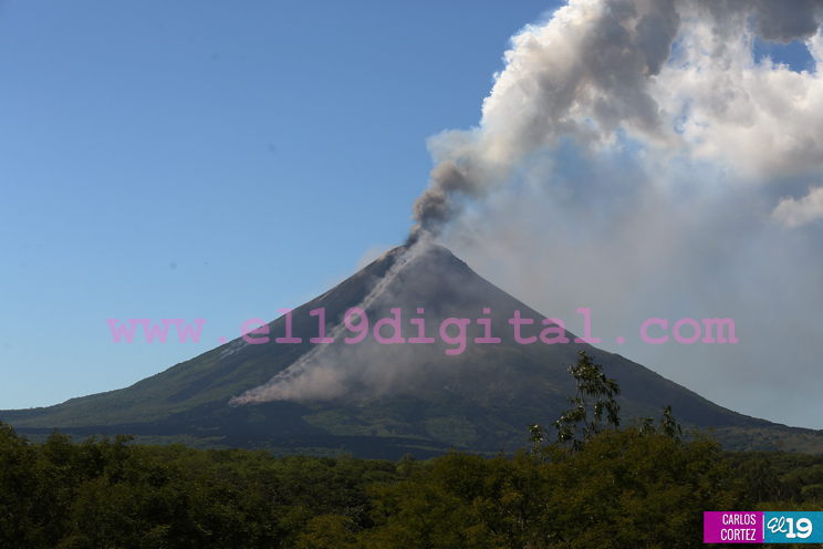 Familias aledañas al volcán Momotombo en calma y confiadas en acompañamiento de Gobierno Sandinista