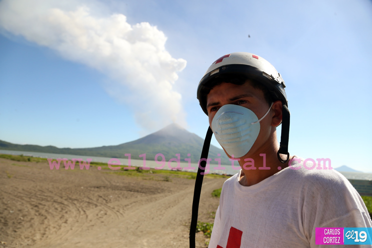 Familias aledañas al volcán Momotombo en calma y confiadas en acompañamiento de Gobierno Sandinista