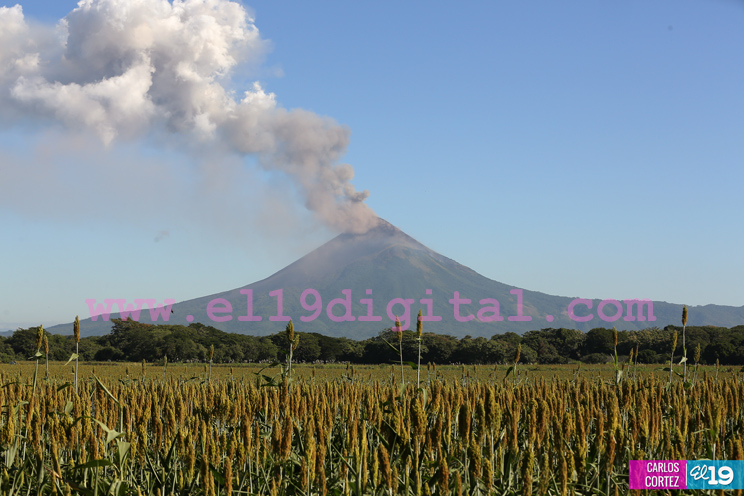 Familias aledañas al volcán Momotombo en calma y confiadas en acompañamiento de Gobierno Sandinista