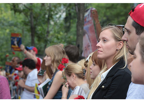 Un pedazo de Venezuela en Rusia: Inauguración de la calle Hugo Chávez en Moscú
