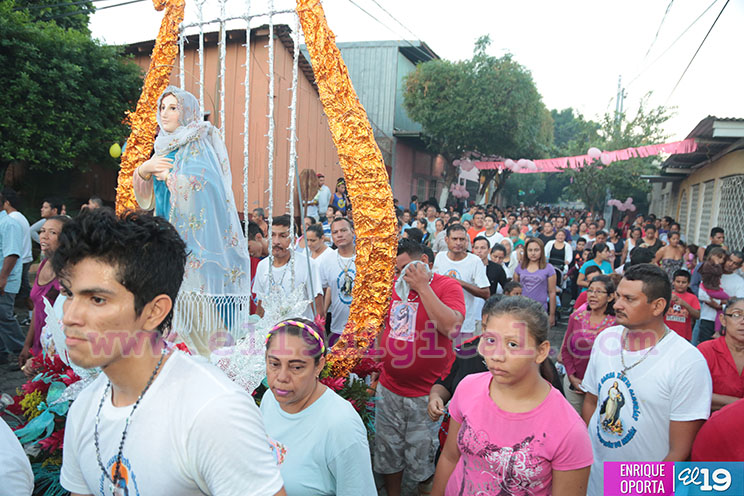 Pobladores de Monseñor Lezcano continúan celebración de la Novena a la Purísima