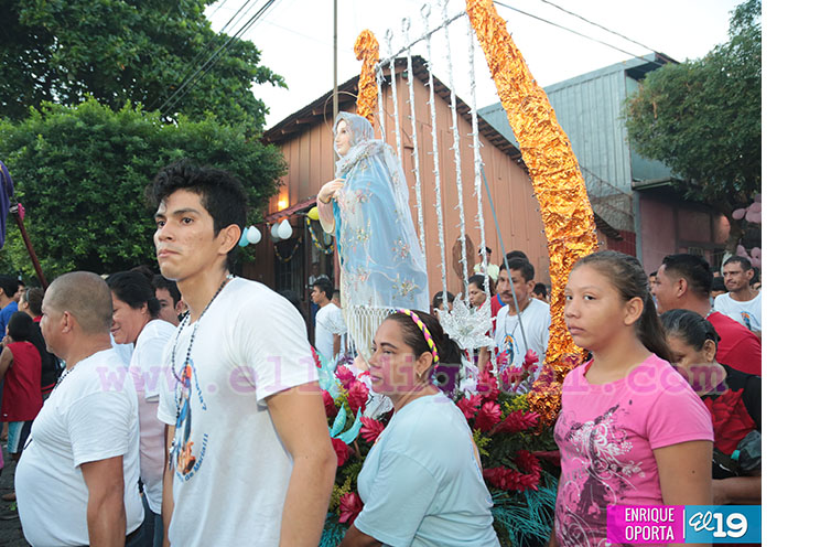 Pobladores de Monseñor Lezcano continúan celebración de la Novena a la Purísima