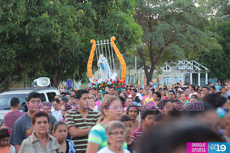 Pobladores de Monseñor Lezcano continúan celebración de la Novena a la Purísima