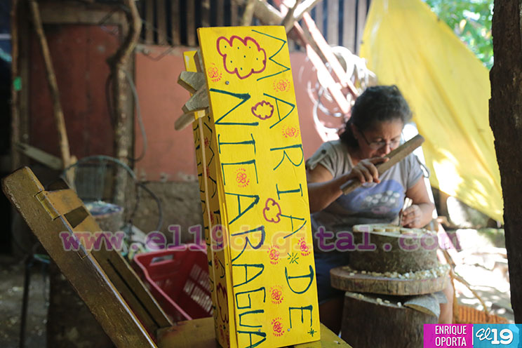 Artesanos de Masaya presentan variada oferta de productos tradicionales para la Gritería y purísimas