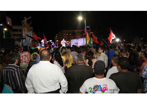 ¡NICARAGUA ESTÁ CON VOS, EVO!