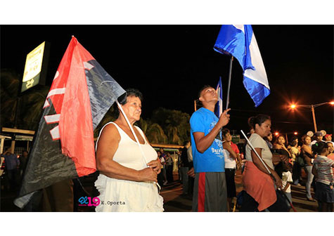 ¡NICARAGUA ESTÁ CON VOS, EVO!