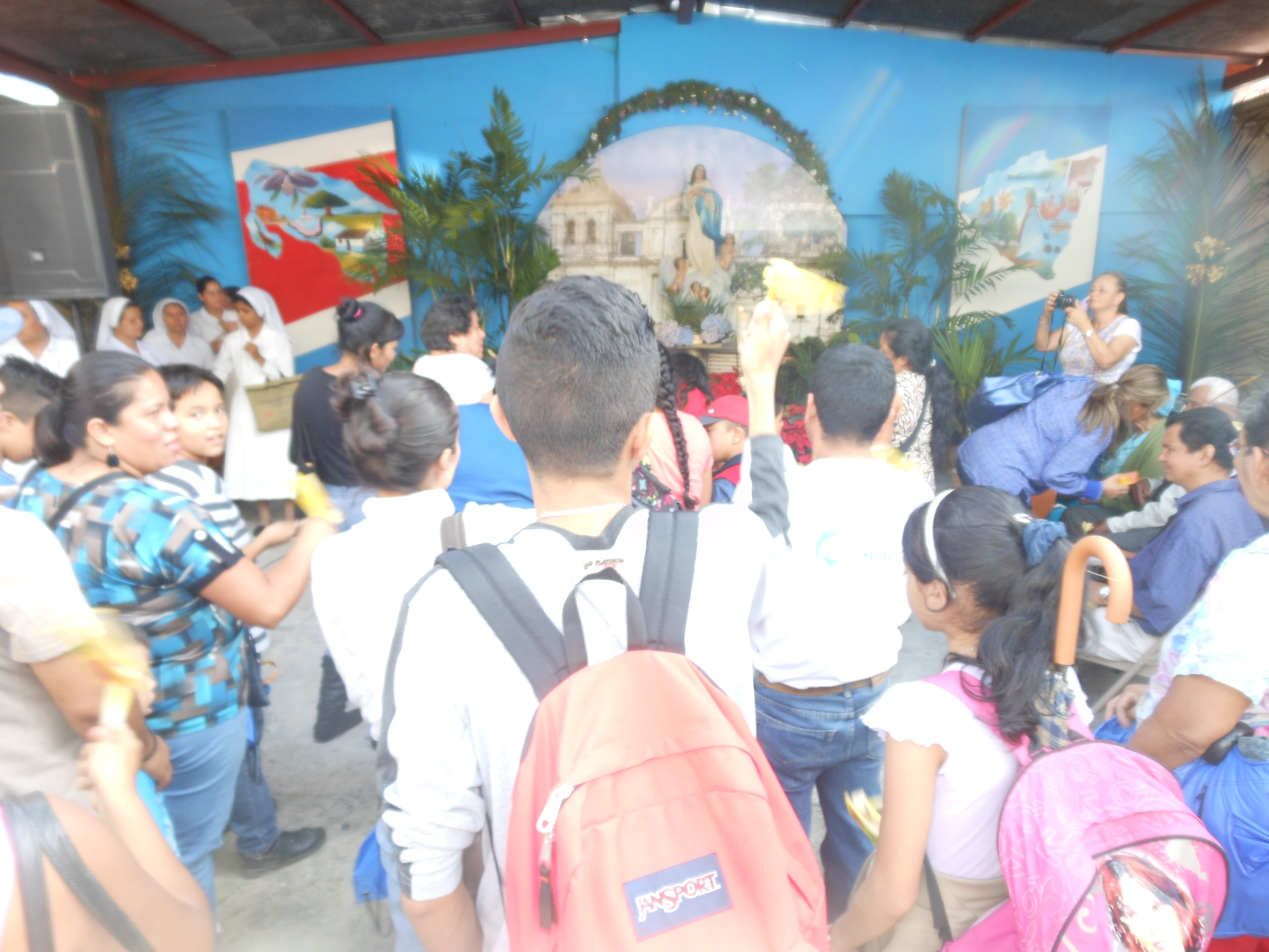 Embajada de Nicaragua en Costa Rica celebra Gritería en honor a la Virgen