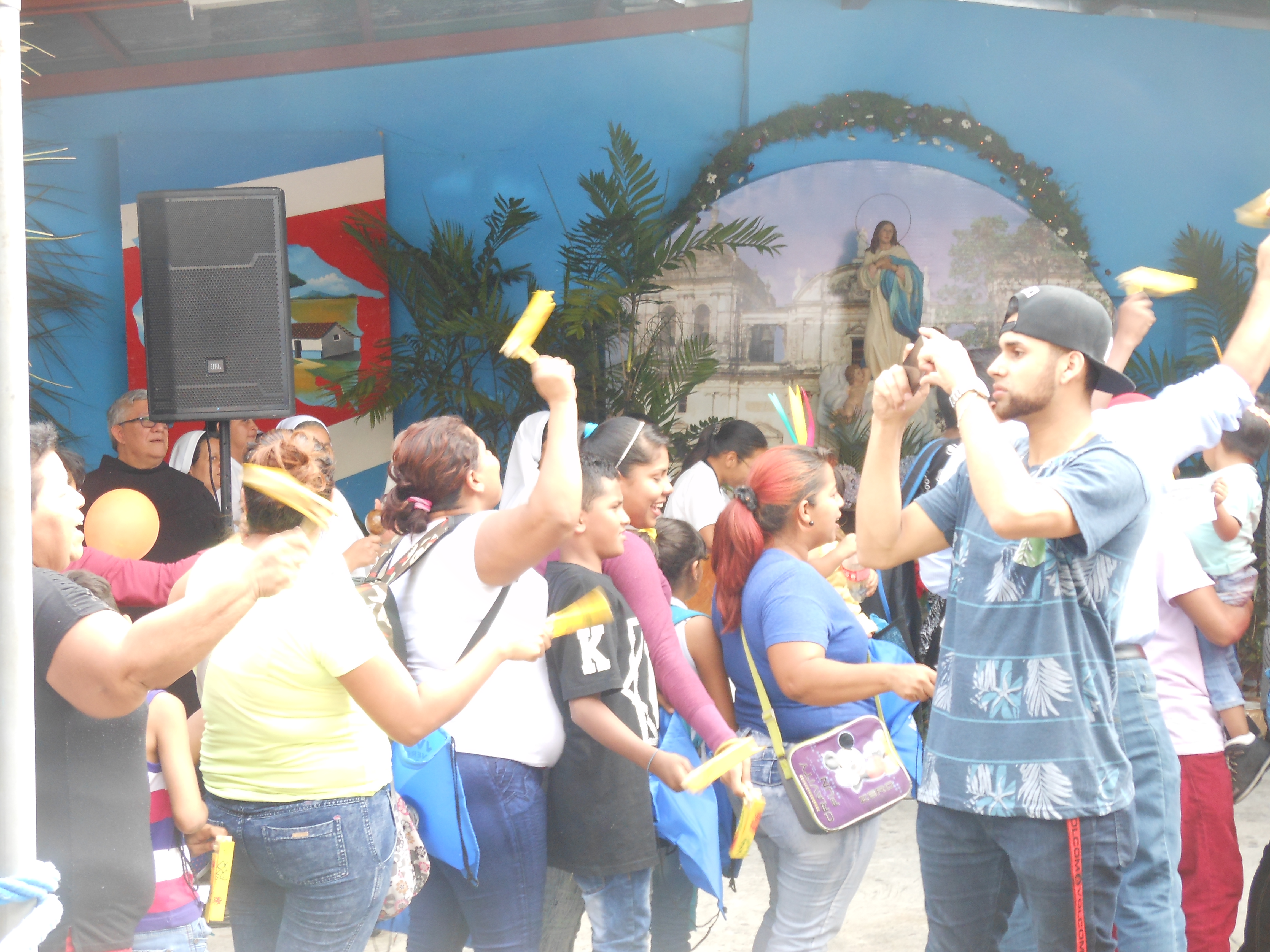 Embajada de Nicaragua en Costa Rica celebra Gritería en honor a la Virgen