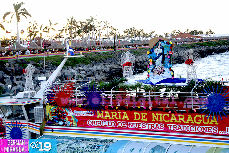 Celebran Purísima Acuática en Puerto Salvador Allende