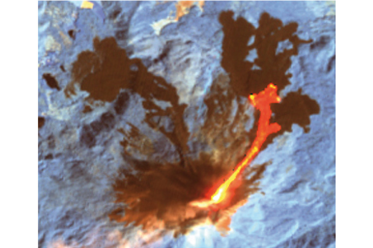 Presentan imágenes satelitales del Volcán Momotombo