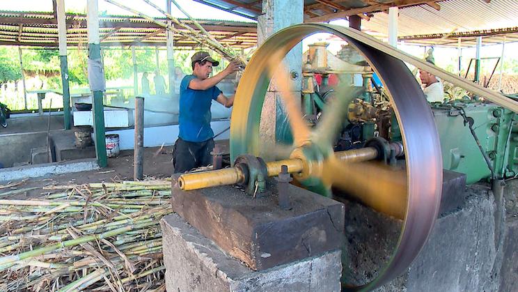 Dulce, churros y melcochas para la tradicional gritería