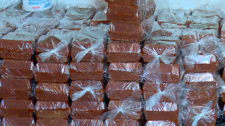 Dulce, churros y melcochas para la tradicional gritería