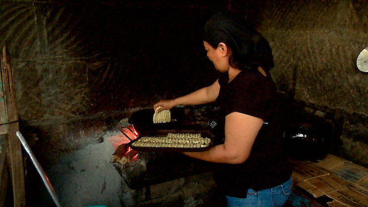Dulce, churros y melcochas para la tradicional gritería