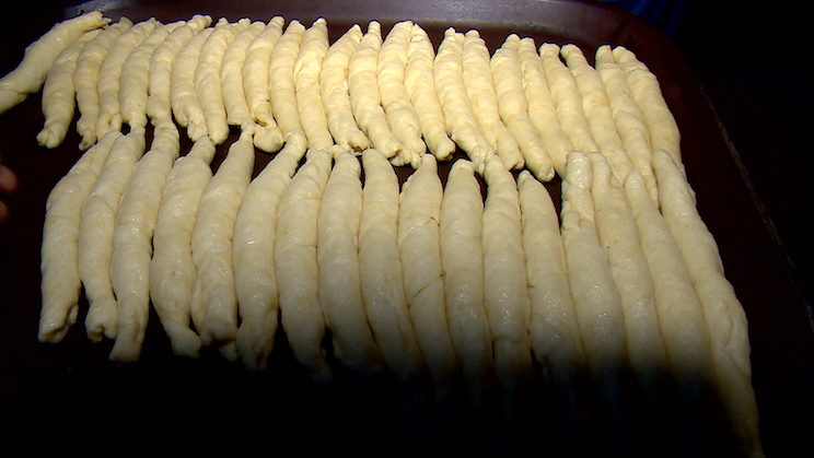Dulce, churros y melcochas para la tradicional gritería