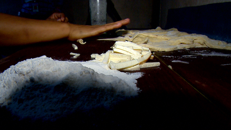 Dulce, churros y melcochas para la tradicional gritería
