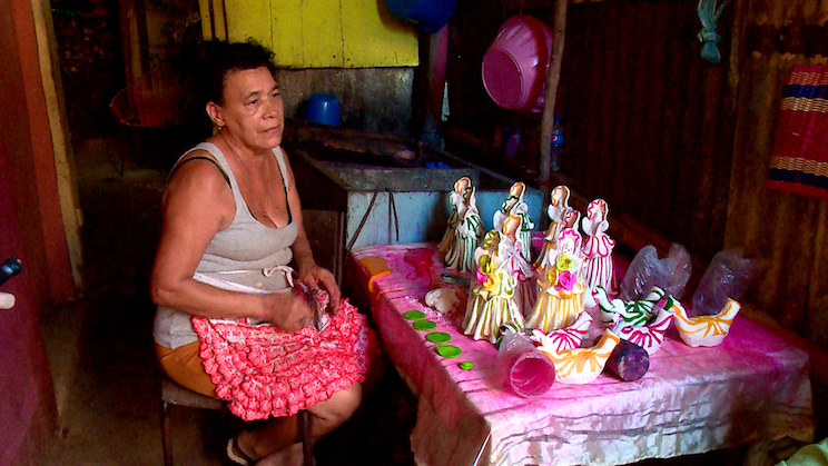 Dulce, churros y melcochas para la tradicional gritería