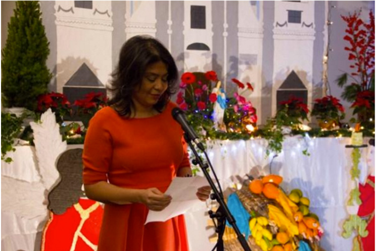 Comunidad Nicaragüense en Alemania se une a la celebración de la Purísima Concepción de María