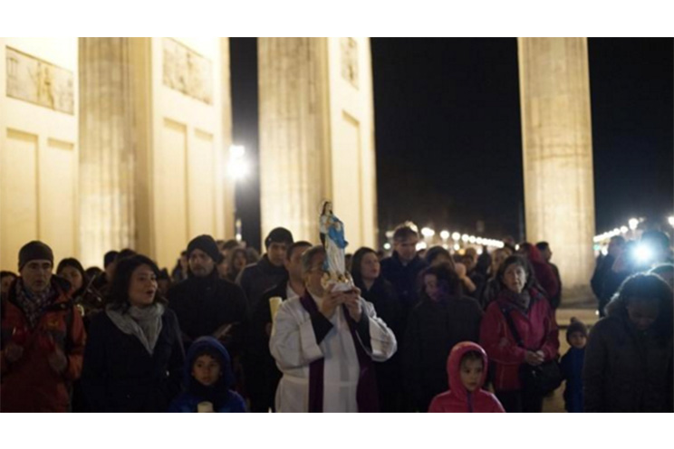 Comunidad Nicaragüense en Alemania se une a la celebración de la Purísima Concepción de María