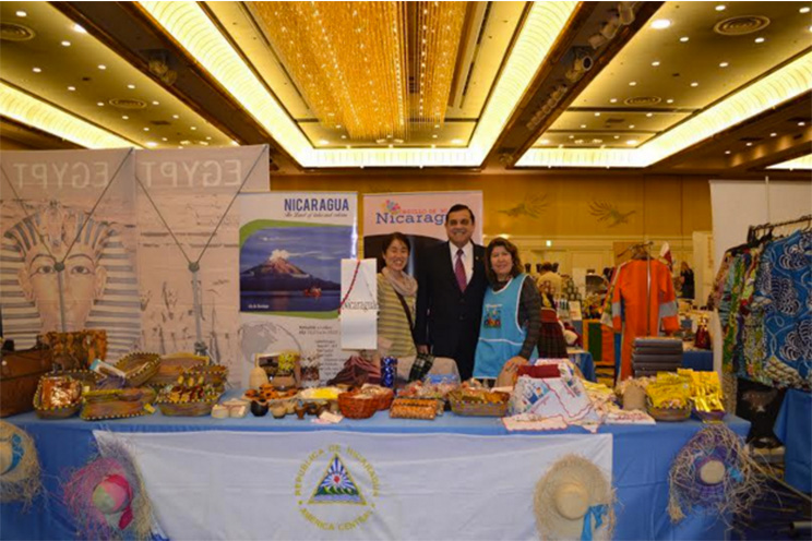 Nicaragua presente en la Feria Ikebana Internacional de Tokyo