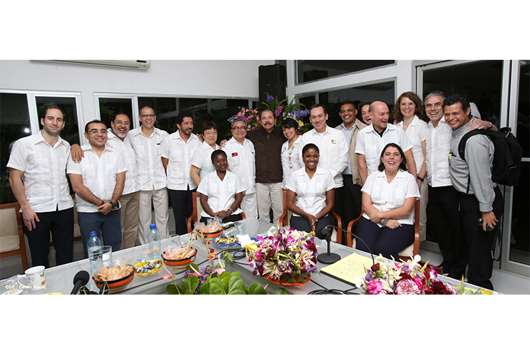 Presidente Daniel sostiene encuentro con Grupo de Consejeros del BID