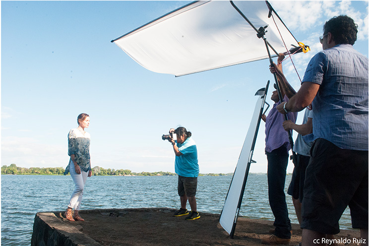 Equipo de NatGeo de visita en Nicaragua