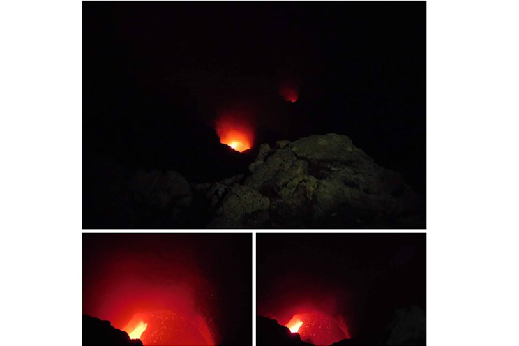 Continúa ascenso de magma en el volcán Masaya