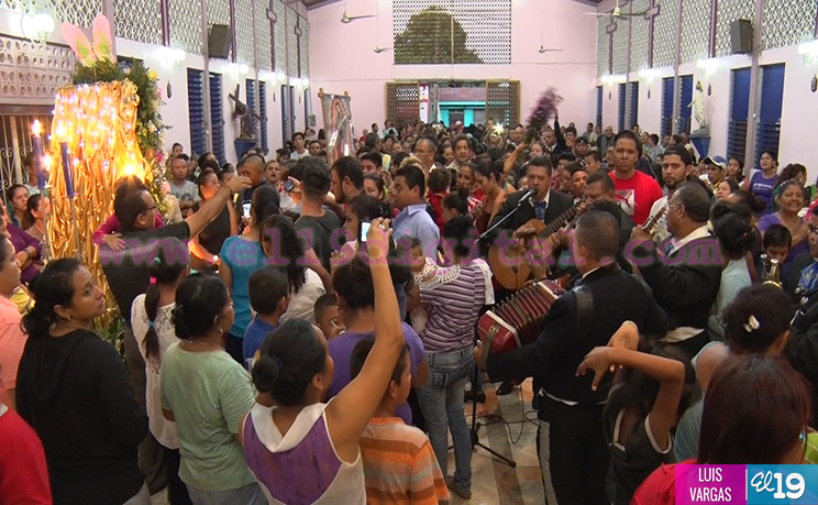 Celebran a la Virgen de Guadalupe en Nicaragua