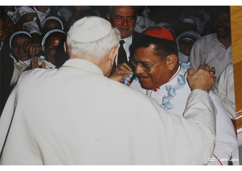 Cardenal Miguel celebra canonización del Papa Juan Pablo II