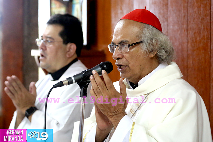 Cardenal Brenes celebra a la Virgen de Guadalupe en comunidad rural de Masaya