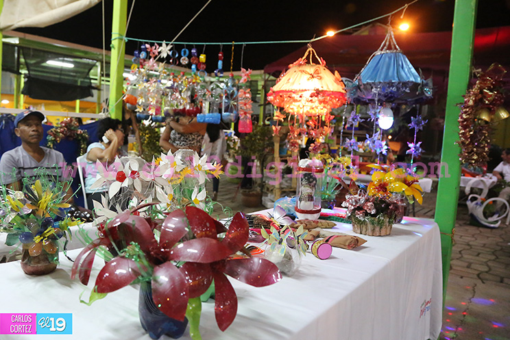 Productos naturales y 100% nicaragüenses despuntan en Feria Navideña de la Economía Familiar