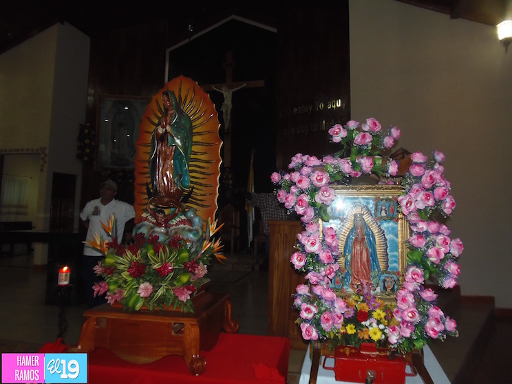 Celebran tradicional festividad de la Virgen de Guadalupe en Jinotepe