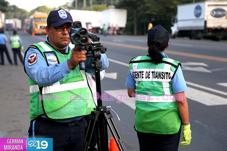 Policía Nacional en función de garantizar seguridad de las familias nicaragüenses