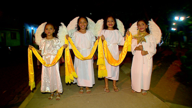 Familias de Masaya celebran alegres y tradicionales pastorelas
