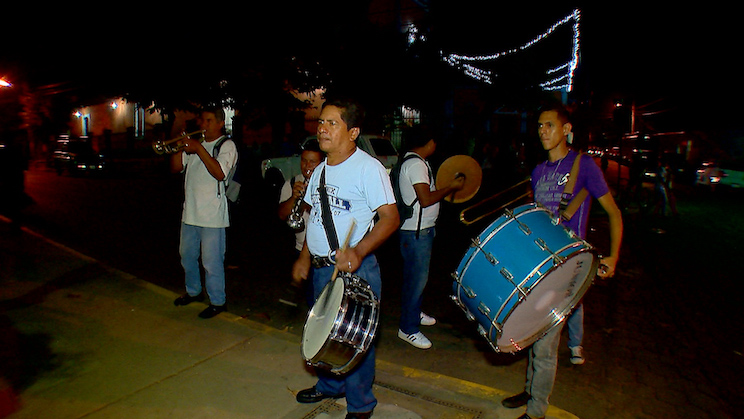Familias de Masaya celebran alegres y tradicionales pastorelas