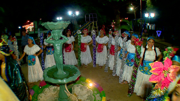 Familias de Masaya celebran alegres y tradicionales pastorelas