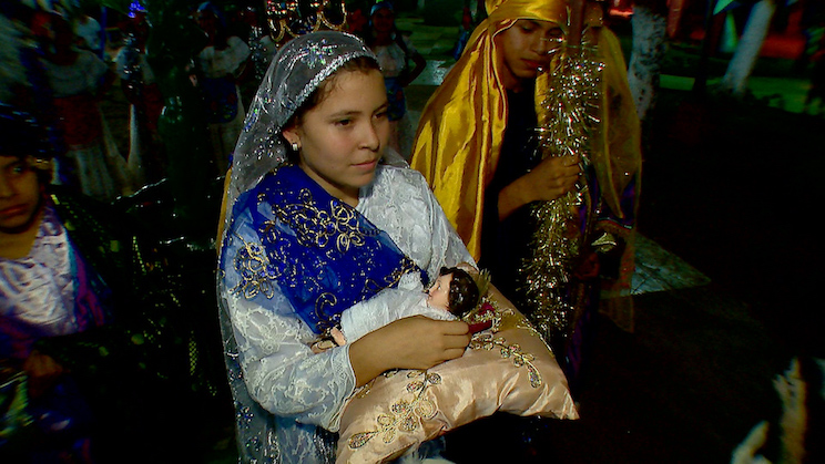 Familias de Masaya celebran alegres y tradicionales pastorelas