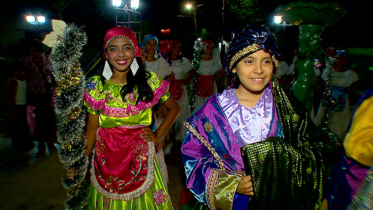 Familias de Masaya celebran alegres y tradicionales pastorelas