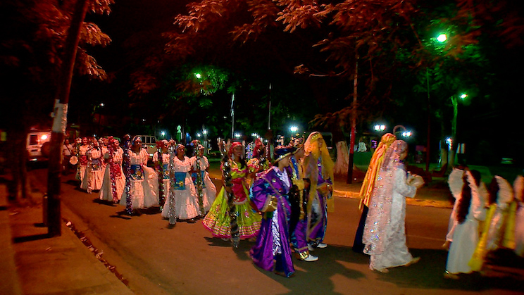 Familias de Masaya celebran alegres y tradicionales pastorelas