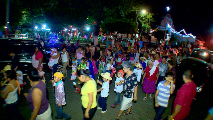 Familias de Masaya celebran alegres y tradicionales pastorelas