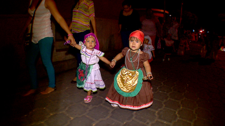 Familias de Masaya celebran alegres y tradicionales pastorelas