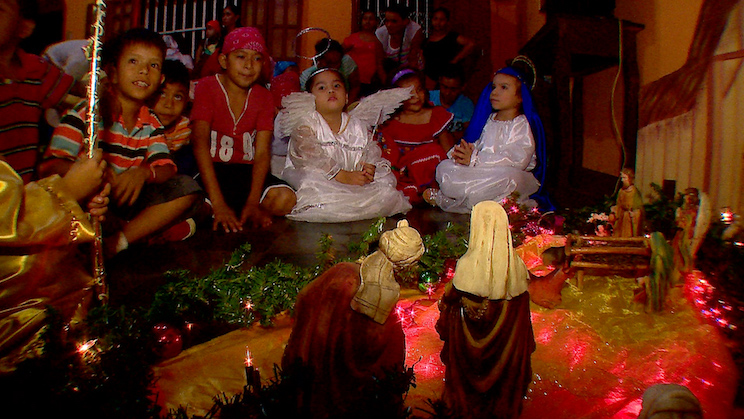Familias de Masaya celebran alegres y tradicionales pastorelas