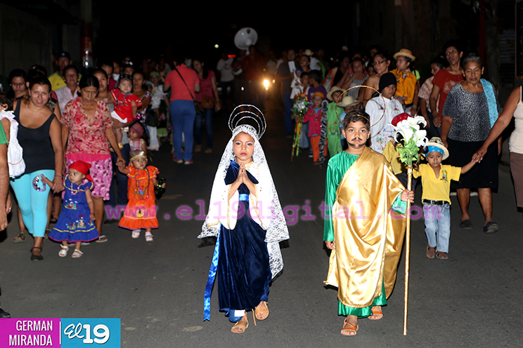 Masaya celebra tradicionales posadas navideñas