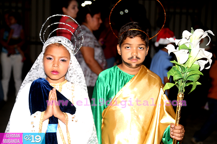 Masaya celebra tradicionales posadas navideñas