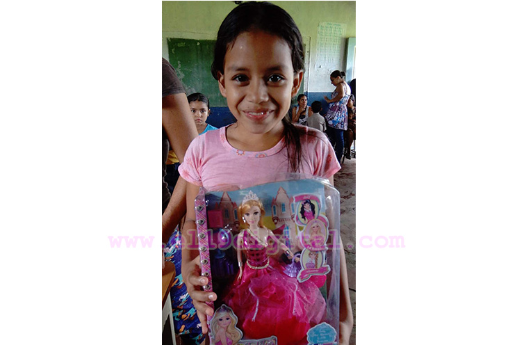 Alegría y felicidad en Bilwi con la entrega de juguetes
